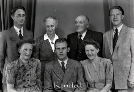 Dahlqvist Fam Sällstad Kisa
raja
Dahlqvist Fam 
Grupporträtt tre kvinnor fyra män
Nyckelord: Dahlqvist Sällstad