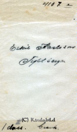 Eskil Karlsson Tystberga
Eskil Karlsson Tystberga
Nyckelord: Karlsson Tystberga