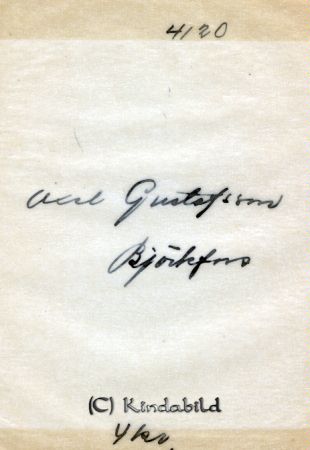Axel Gustafsson Björkfors
Axel Gustafsson Björkfors
Nyckelord: Gustafsson Björkfors
