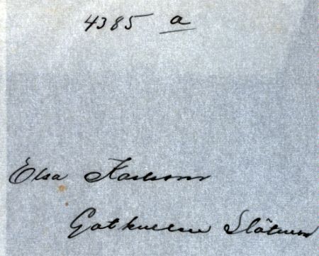 Elsa Karlsson Gatkullen Slätmon
Elsa Karlsson Gatkullen Slätmon
Nyckelord: Karlsson Gatkullen