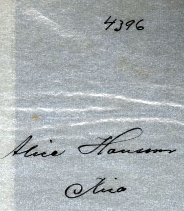 Alice Hansson Kisa
Alice Hansson Kisa
Nyckelord: Hansson Kisa