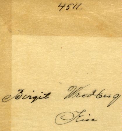 Birgit Wredberg Kisa
Birgit Wredberg Kisa
Nyckelord: Wredberg Kisa