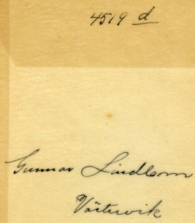 Gunnar Lindbom Västervik
Gunnar Lindbom Västervik
Nyckelord: Lindbom Västervik