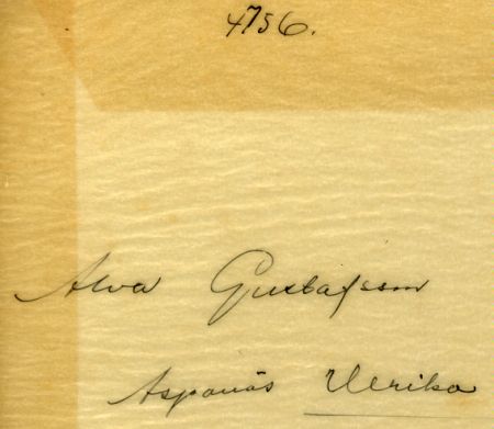 Alva Gustafsson Aspanäs Ulrika
Alva Gustafsson Aspanäs Ulrika
Nyckelord: Gustafsson Aspanäs