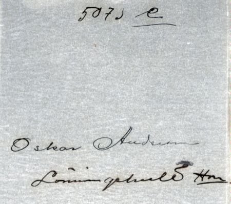 Oskar Andersson Lönningehult Horn
Oskar Andersson Lönningehult Horn 
Nyckelord: Andersson Lönningehult