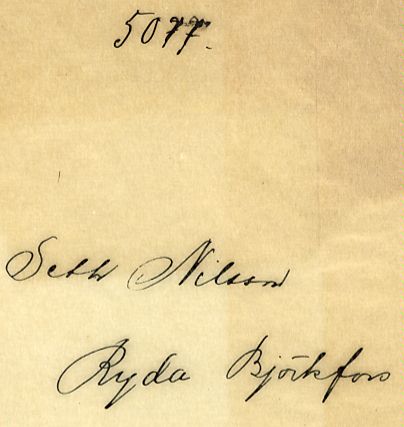 Seth Nilsson Ryda Björkfors
Seth Nilsson Ryda Björkfors
Nyckelord: Nilsson Ryda