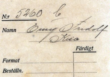 Emmy Fridolf Kisa
Emmy Fridolf Kisa
Nyckelord: Fridolf Kisa