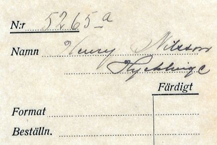 Henry Nilsson Hycklinge
Henry Nilsson Hycklinge
Nyckelord: Nilsson Hycklinge