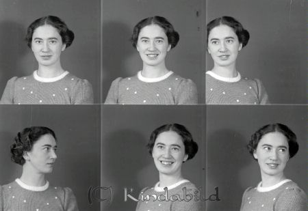 Alice Hansson Kisa
raja
Alice Hansson 
Porträtt-Kvinna

raja
Alice Hansson f. Eklund, dotter till skräddarmästare Rudolf Eklund och syster till fabrikör Gösta Eklund. 
Källa: bema

raja
Hon var gift med bokhandlare Göte Hansson Kisa under 1930-talet. 
Källa: Gerd Pettersson 


Nyckelord: Hansson Kisa