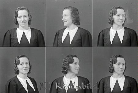 Vera Pettersson Kullen Kisa
raja
Vera Pettersson 
Porträtt-Kvinna

raja
Vera Pettersson född 1917 i Kisa, dotter till Johan Emil Herman Pettersson och Hilda Johanna Andersson.
Syskon:
Erik Ivar 1906
Hildur Linnéa 1908
Gunnar Yngve 1913
Märta Lydia 1915-
Vera Alice Frideborg 1917
Tage Elvin 1921
Gunbritt Ingegerd 1923
Anders Helge Pettersson 1904
Hon gifte sig Wallmark och flyttade till Stockholm. Blev änka 1949
Källa: Folkräkning 1860-1947 och 1950 
Källa: Gerd Pettersson

Nyckelord: Pettersson Kullen