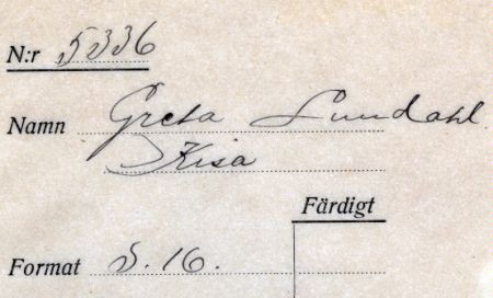 Greta Lundahl Kisa
Greta Lundahl Kisa
Nyckelord: Lundahl Kisa
