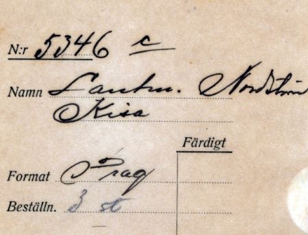 Lantmätare O Nordström Kisa
 
Nyckelord: Nordström