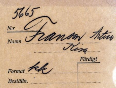 Fransson Artur Kisa
Fransson Artur Kisa
Nyckelord: Fransson Kisa