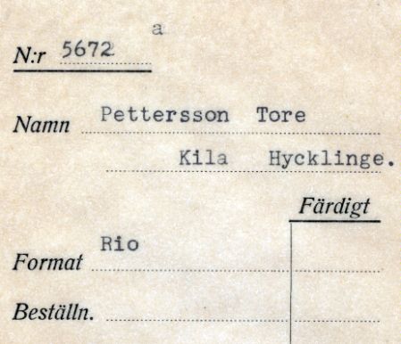 Pettersson Tore Kila Hycklinge
Pettersson Tore Kila Hycklinge
Nyckelord: Pettersson Kila