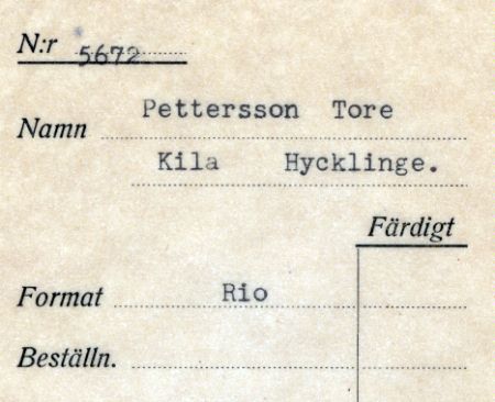 Pettersson Tore Kila Hycklinge
Pettersson Tore Kila Hycklinge
Nyckelord: Pettersson Kila