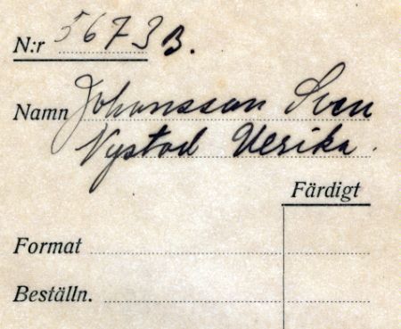 Johansson Sven Nystad Ulrika
Johansson Sven Nystad Ulrika
Nyckelord: Johansson Nystad