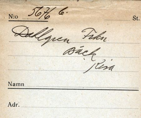 Dahlgren Fröken Bäck
Dahlgren Fröken Bäck
Nyckelord: Dahlgren Bäck