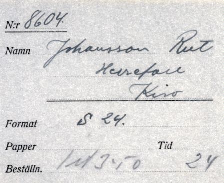 Johansson Rut Herrefall Kisa
Johansson Rut Herrefall Kisa 
Nyckelord: Johansson Herrefall