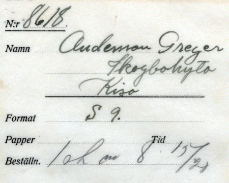 Andersson Greger Skogbohylta Kisa
Andersson Greger Skogbohylta Kisa
Nyckelord: Andersson Skogbohylta