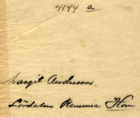 Margit Andersson Lövdalen Rumma Horn
Margit Andersson Lövdalen Rumma Horn
Nyckelord: Andersson Lövdalen