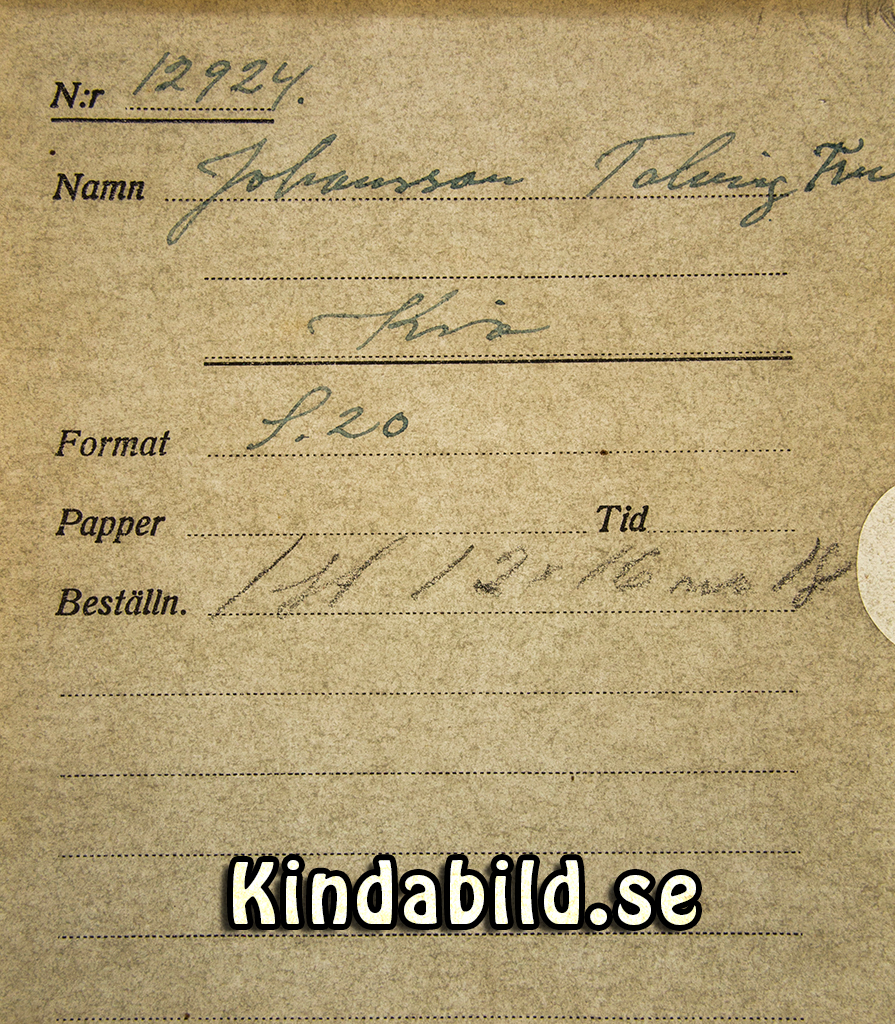 Fru Elin Sofia Dorotea Johansson Kisa
Nyckelord: Johansson Kisa