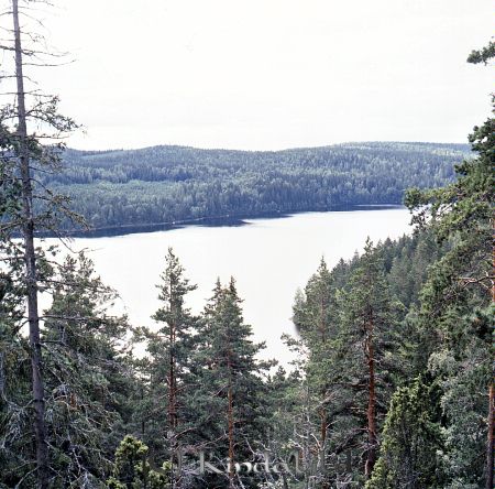 Kindavyer
raja
Bild över sjö och skog
