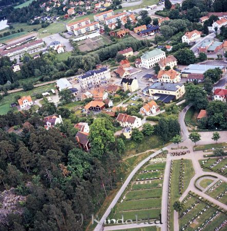 Kindavyer
raja
Flygfoto över Kisa med Värgårdsskolan i vänstra övre hörn 
Nyckelord: Värgårdsskolan Kisa