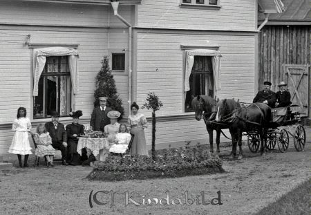 Salomonsson Björkeberg
gepe
Familjen Salomonsson utanför fastigheten Björkeberg Kisa.
Nyckelord: Salomonsson Kisa