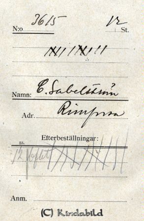 Sabelström Rimforsa
Nyckelord: Sabelström