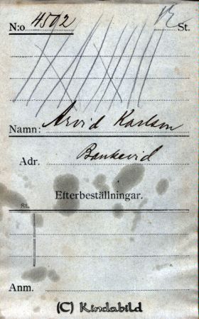 Arvid Karlsson Bankevid
Arvid Karlsson Bankevid
Nyckelord: Karlsson Bankevid