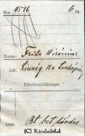 Frida Wirenius Linköping Linnég 18 a
Porträtt 
Frida Wirenius  Linnég 18 a Linköping
Nyckelord: Wirenius Linköping