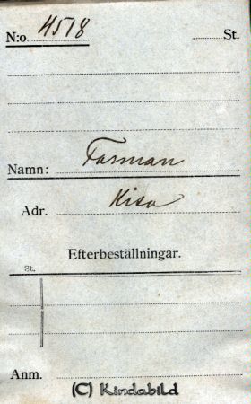 Farman Kisa
Farman Kisa
Nyckelord: Farman Kisa