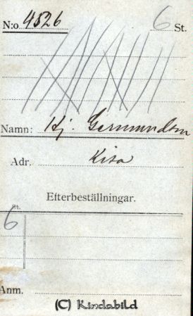 Hj Germundsson Kisa
Hjalmar Germundsson Kisa
Nyckelord: Hj Germundsson