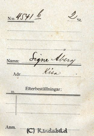 Signe Öberg Kisa
Nyckelord: Signe Öberg