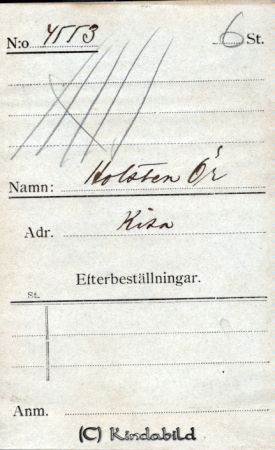 Holsten Ör Kisa
Holsten Ör Kisa
Nyckelord: Holsten Ör Kisa