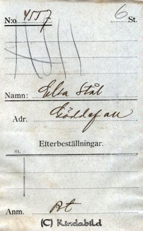 Elsa Stål Gäddefall
Elsa Stål Gäddefall
Nyckelord: Stål Gäddefall