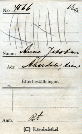 Anna Jakobsson Åkerdala Kisa
Anna Jakobsson Åkerdala Kisa
Nyckelord: Jakobsson Åkerdala