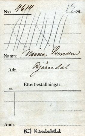 Mina Svensson Björndal
Mina Svensson Björndal
Nyckelord: Svensson Björndal