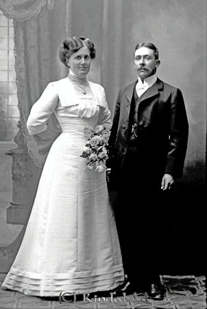 August Nilsson och Gerda Charlotta Andersson

