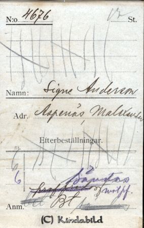 Signe Andersson Aspenäs Malexander
Signe Andersson Aspenäs Malexander
Nyckelord: Andersson Aspenäs