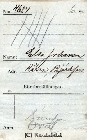 Elsa Johansson Kärra Björkfors
Elsa Johansson Kärra Björkfors
Nyckelord: Johansson Kärra