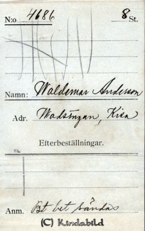 Waldemar Andersson Wadstugan Kisa
Waldemar Andersson Wadstugan Kisa
Nyckelord: Andersson Wadstugan