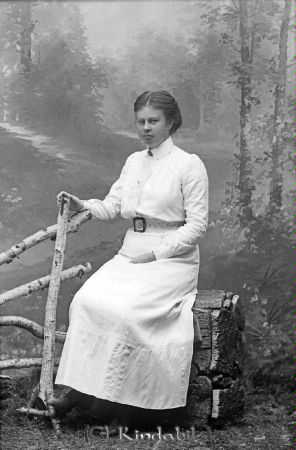 Fr Danell Kisa
godj
Fr Danell Kisa

raja
Sigrid Danell född 1876 i S:t Olai församling i Norrköping.
Bodde i Hagaborg Kisa med pigan Matilda Johansson född 1848 i Järeda Kalmar län.
Folkräkning 1910 
Källa: Gerd Pettersson 

Nyckelord: Danell