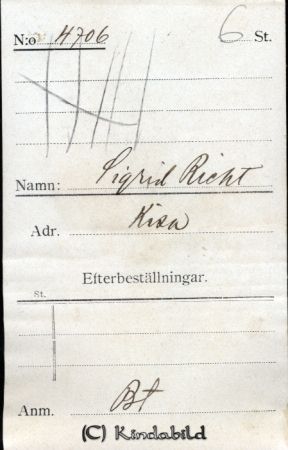 Sigrid Richt Kisa
Sigrid Richt Kisa
Nyckelord: Sigrid Richt