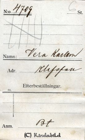 Vera Karlsson Klefsfall
Vera Karlsson Klefsfall
Nyckelord: Karlsson Klefsfall