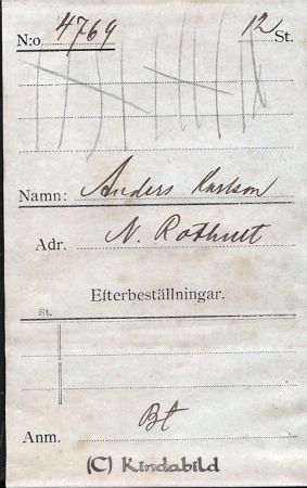 Anders Karlsson N Rothult
Nyckelord: Anders Karlsson