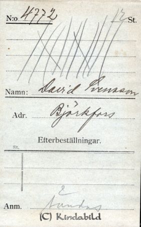 David Svensson Björkfors
David Svensson Björkfors
Nyckelord: Svensson Björkfors