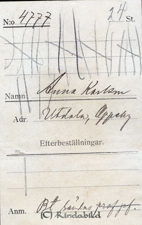 Anna Karlsson Utdala Oppeby
Anna Karlsson Utdala Oppeby
Nyckelord: Karlsson Utdala