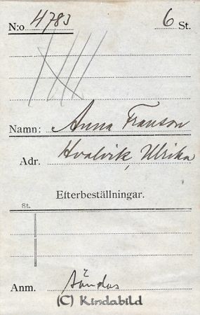 Anna Fransson Hvalvik Valvik Ulrika
Anna Fransson Hvalvik Valvik Ulrika
Nyckelord: Fransson Hvalvik