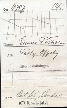 Emma Pettersson Väsby Oppeby
Emma Pettersson Väsby Oppeby
Nyckelord: Pettersson Väsby